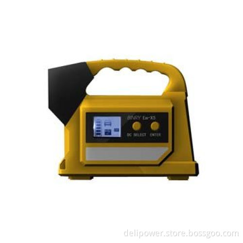 Car Jump Start Battery with 17,600mAh, 2*USB5V*2, 12V DC/3.5A, 19V/3A, Emergency Warning Light